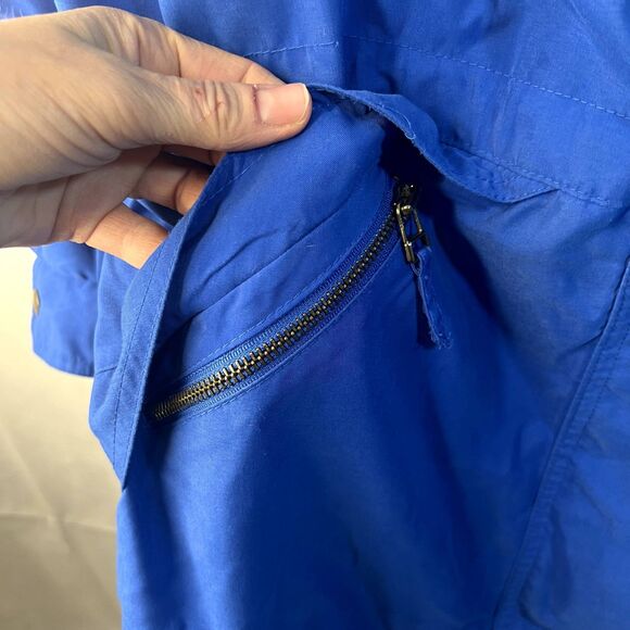 M Forecaster Blue Vintage Windbreaker Full Zip Womens Size Small - Picture 5 of 15
